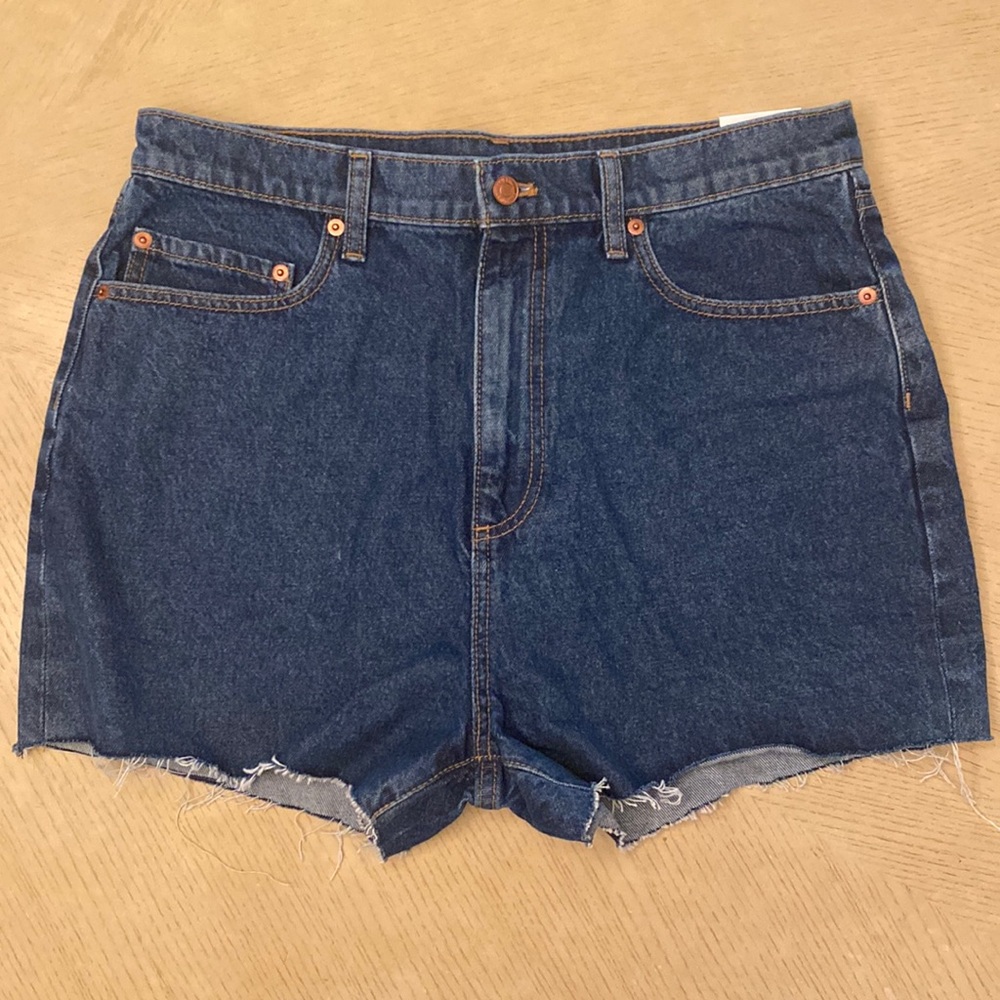Pink Victoria’s Secret high waist cut off shorts